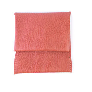 BEYMEN DARK ORANGE LEATHER WALLET | MENS